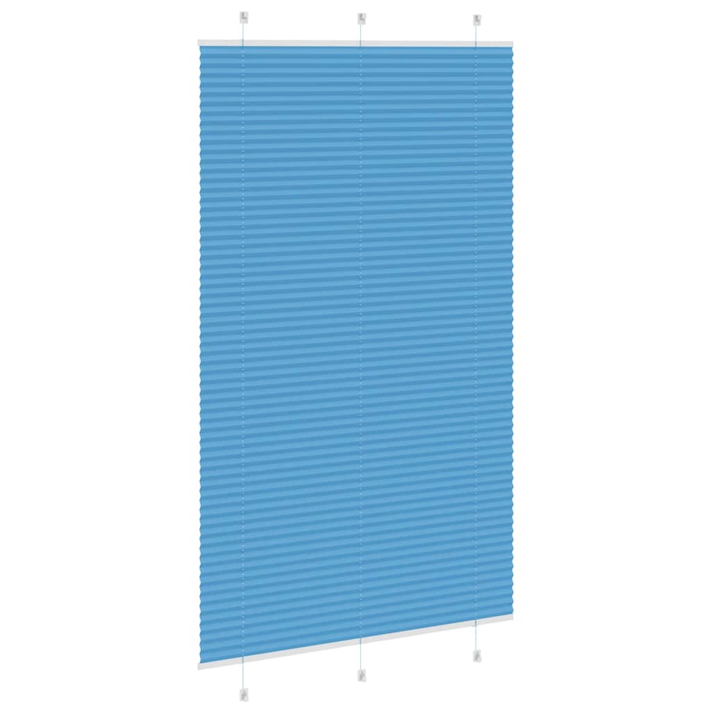 pliszírozott redőny kék 120x200 cm szövetszélesség 119,4 cm