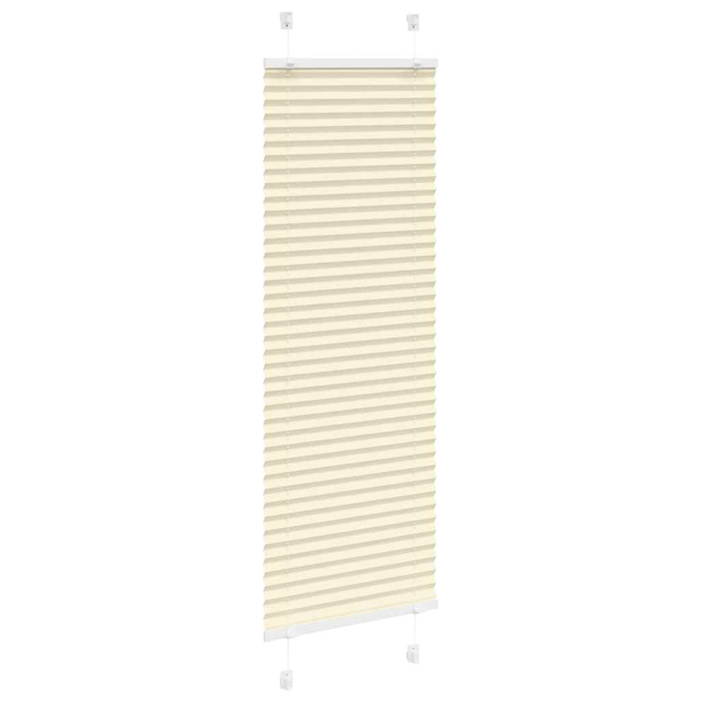 pliszírozott redőny krém 40x100 cm szövetszélesség 39,4 cm