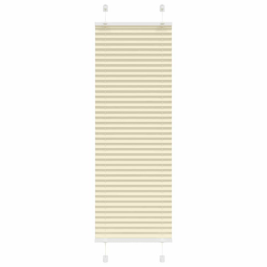 pliszírozott redőny krém 45x100 cm szövetszélesség 44,4 cm
