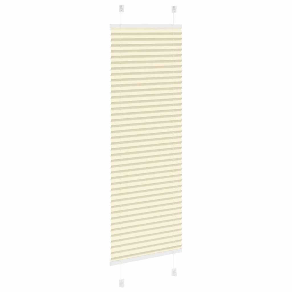 pliszírozott redőny krém 45x100 cm szövetszélesség 44,4 cm