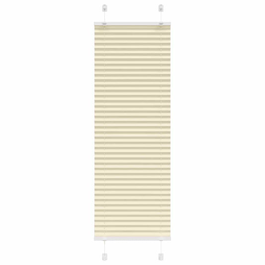 pliszírozott redőny krém 50x100 cm szövetszélesség 49,4 cm
