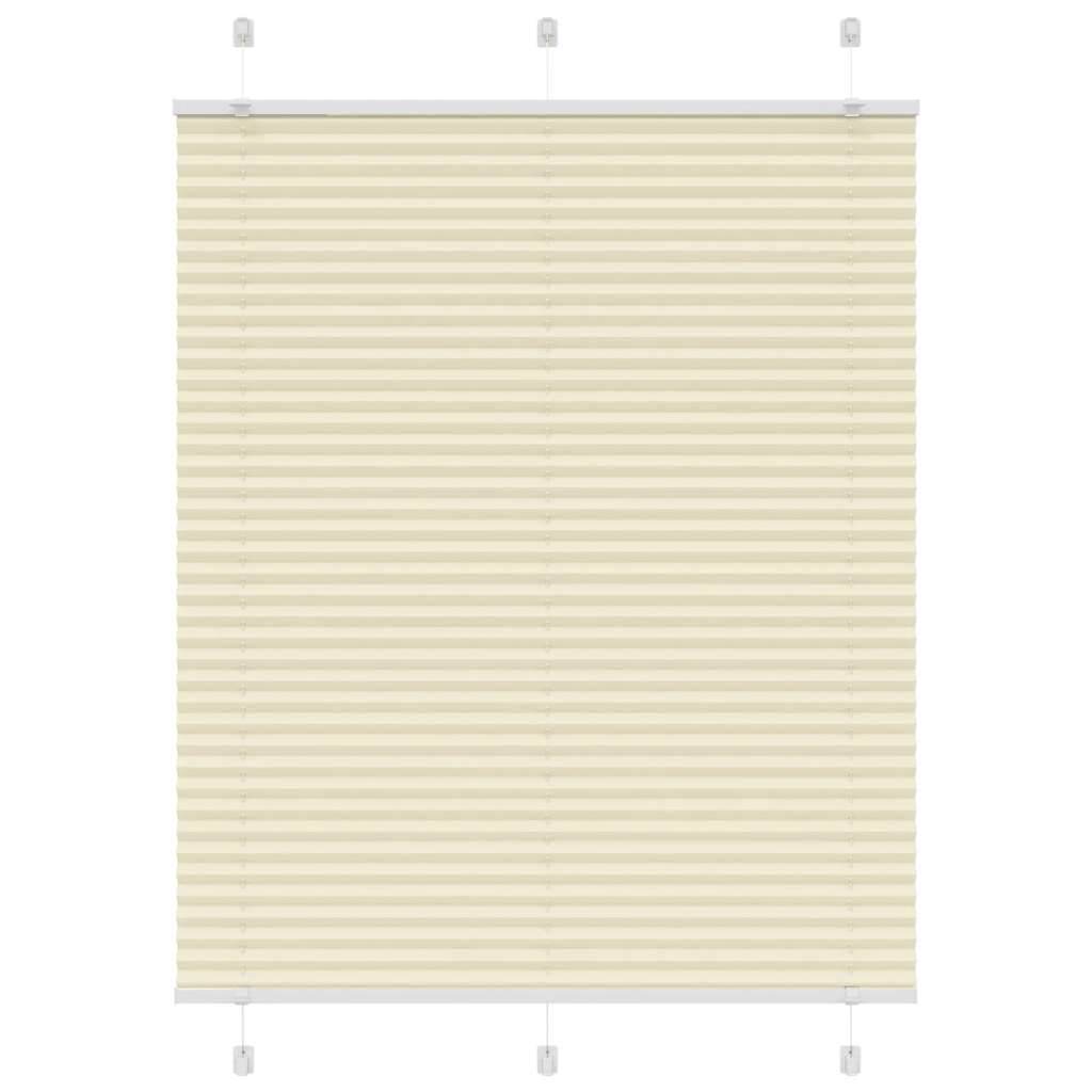 pliszírozott redőny krém 105x100 cm szövetszélesség 104,4 cm