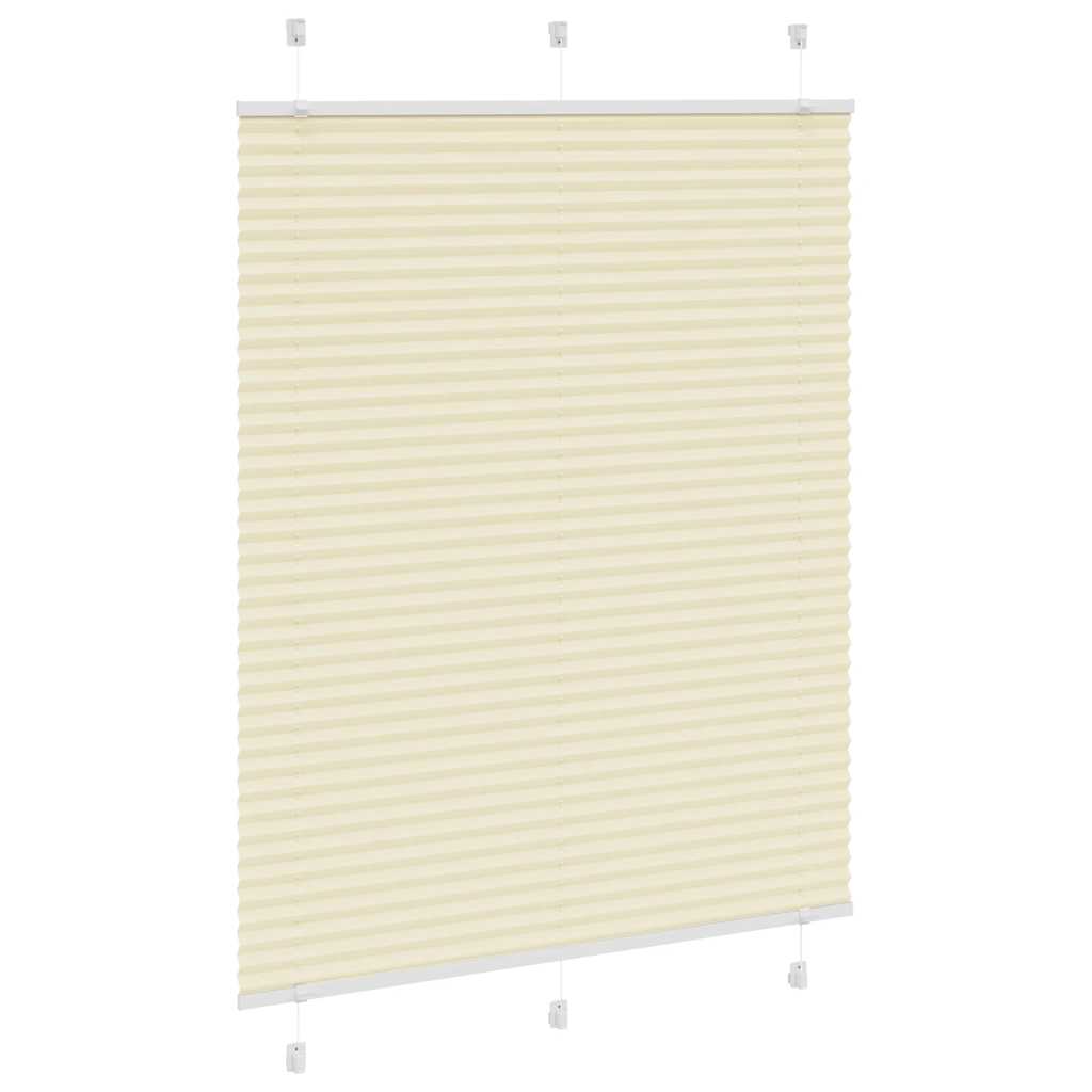 pliszírozott redőny krém 105x100 cm szövetszélesség 104,4 cm
