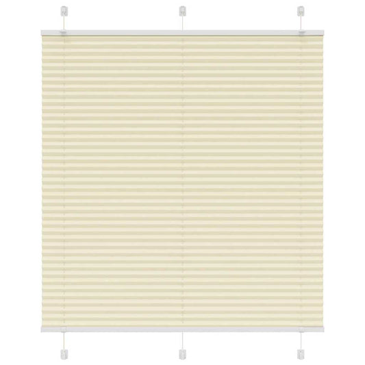 pliszírozott redőny krém 120x100 cm szövetszélesség 119,4 cm