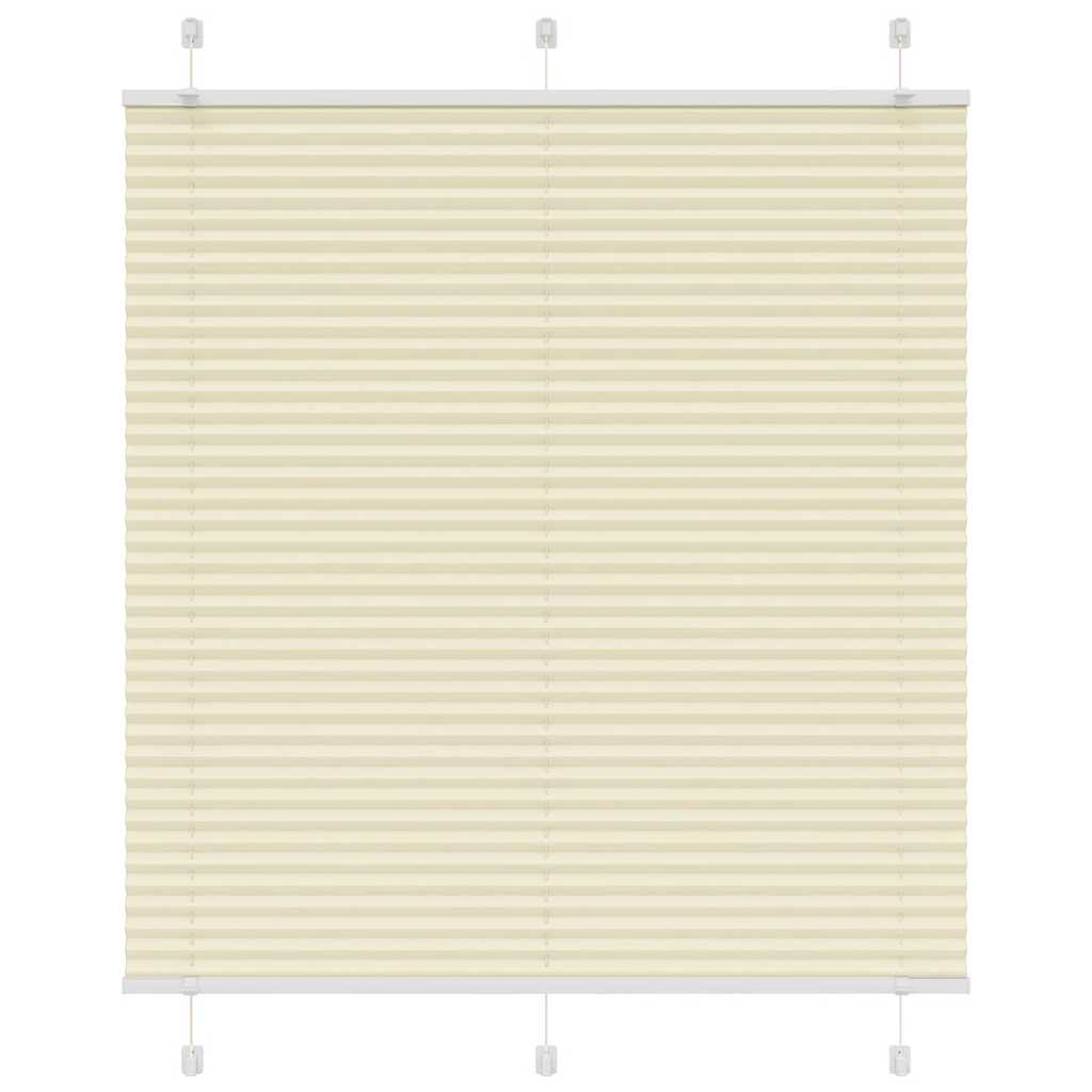 pliszírozott redőny krém 120x100 cm szövetszélesség 119,4 cm