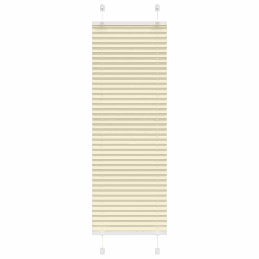 pliszírozott redőny krém 45x150 cm szövetszélesség 44,4 cm