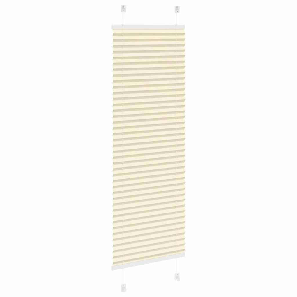 pliszírozott redőny krém 50x150 cm szövetszélesség 49,4 cm