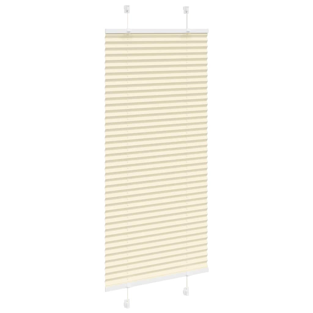 pliszírozott redőny krém 55x150 cm szövetszélesség 54,4 cm