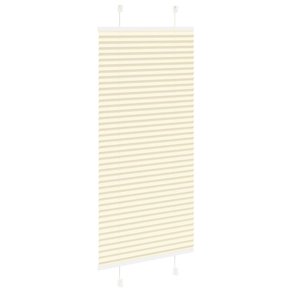 pliszírozott redőny krém 65x150 cm szövetszélesség 64,4 cm