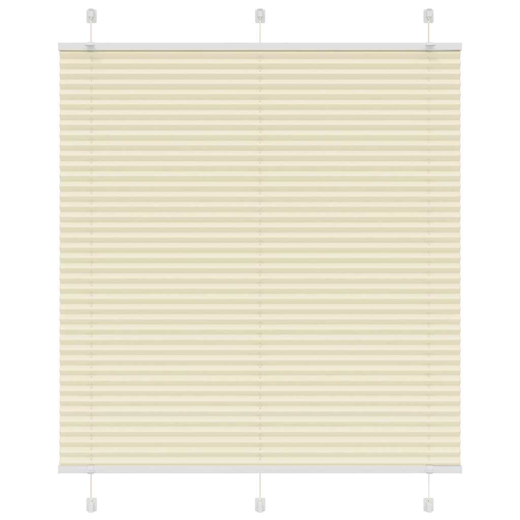 pliszírozott redőny krém 120x150 cm szövetszélesség 119,4 cm