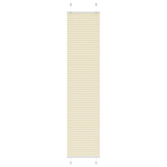 pliszírozott redőny krém 40x200 cm szövetszélesség 39,4 cm
