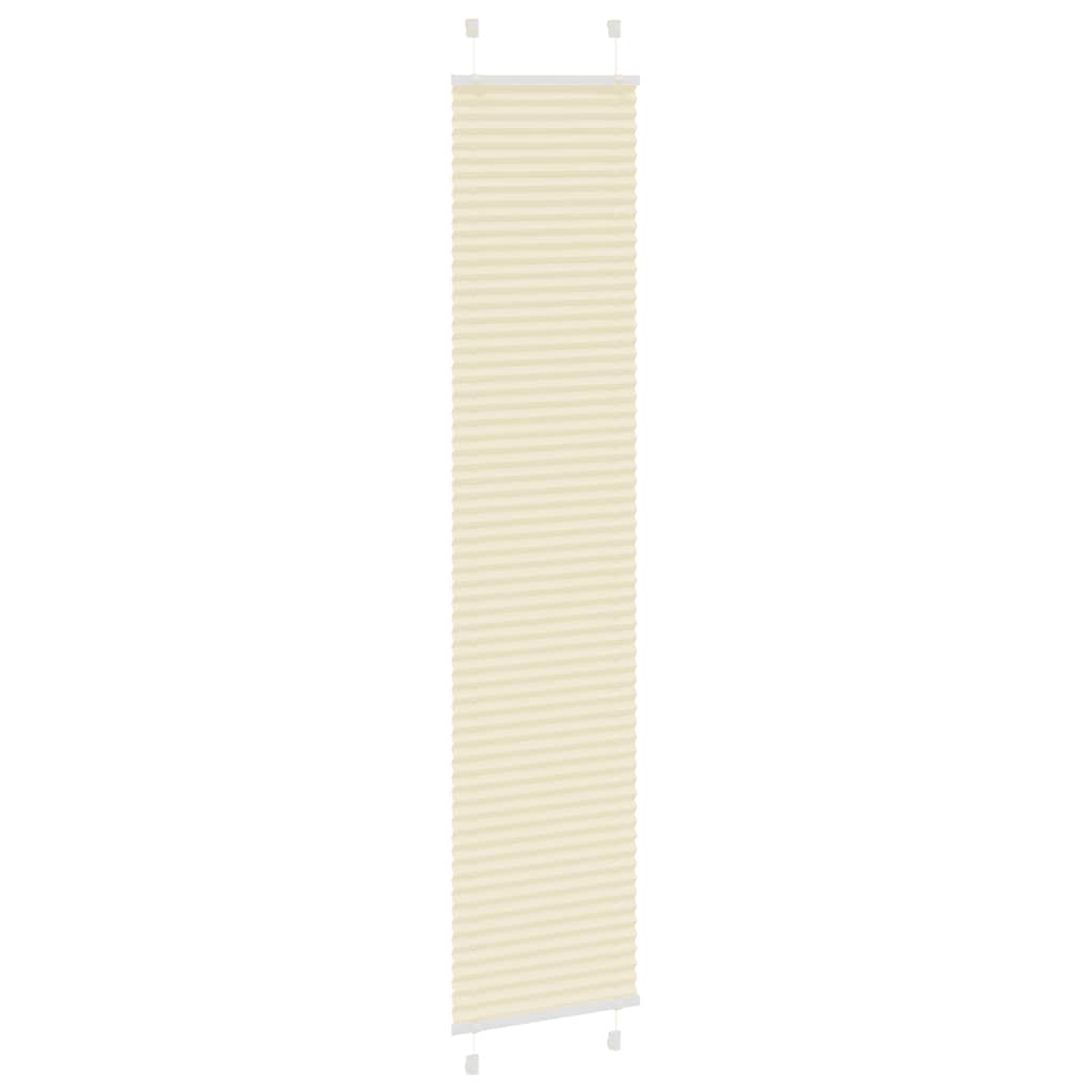 pliszírozott redőny krém 45x200 cm szövetszélesség 44,4 cm