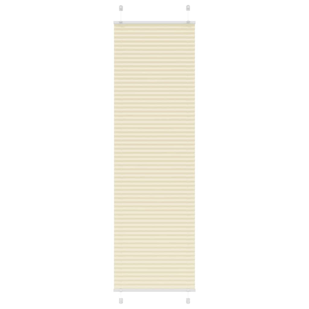 pliszírozott redőny krém 60x200 cm szövetszélesség 59,4 cm