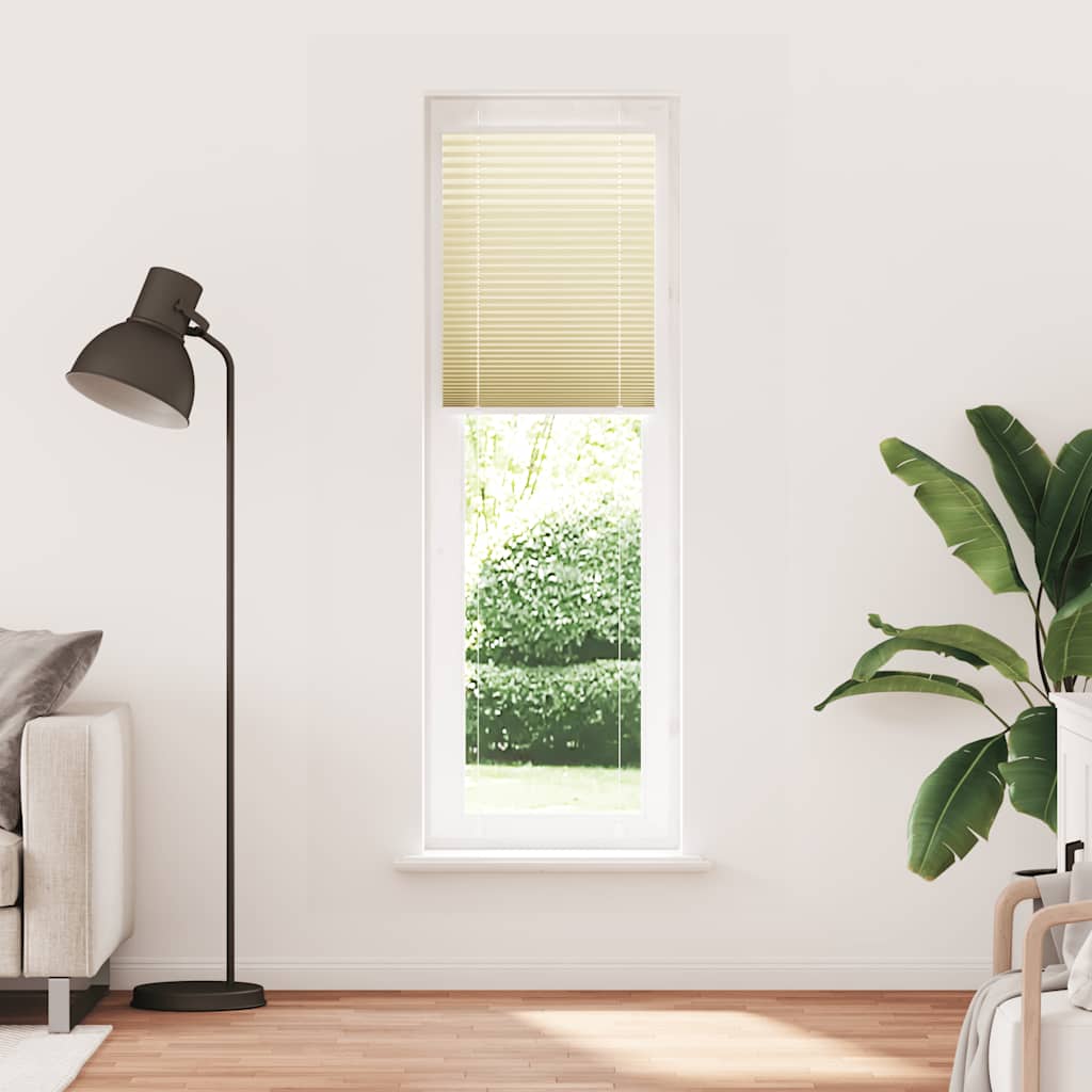 pliszírozott redőny krém 60x200 cm szövetszélesség 59,4 cm