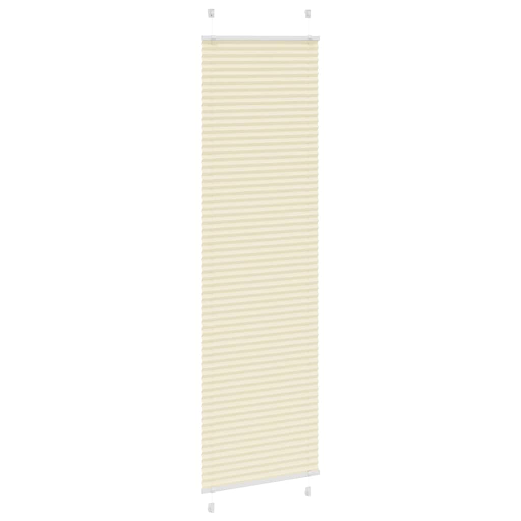 pliszírozott redőny krém 60x200 cm szövetszélesség 59,4 cm