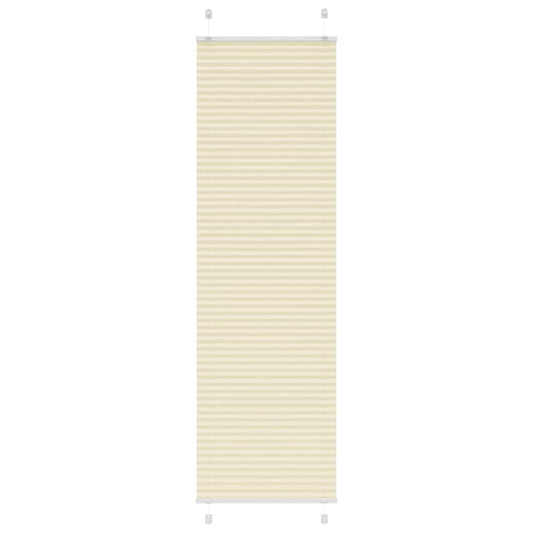 pliszírozott redőny krém 65x200 cm szövetszélesség 64,4 cm