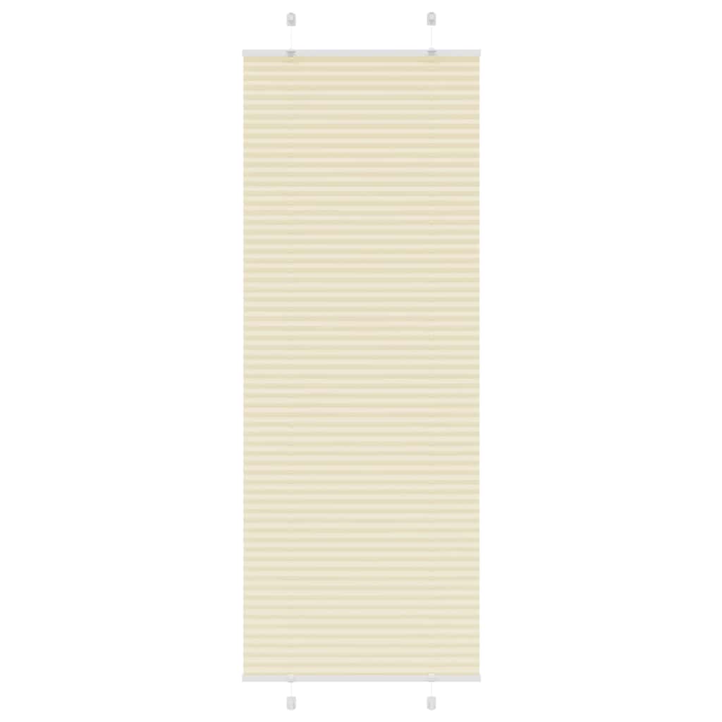 pliszírozott redőny krém 80x200 cm szövetszélesség 79,4 cm