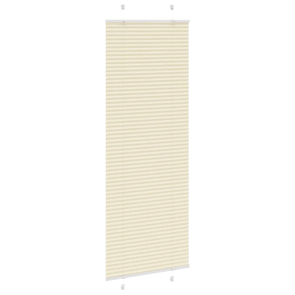 pliszírozott redőny krém 80x200 cm szövetszélesség 79,4 cm