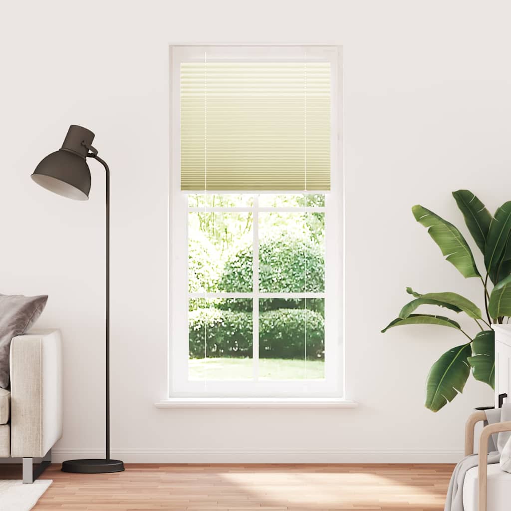 pliszírozott redőny krém 100x200 cm szövetszélesség 99,4 cm