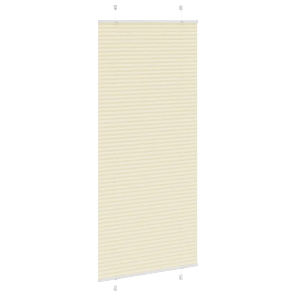 pliszírozott redőny krém 100x200 cm szövetszélesség 99,4 cm