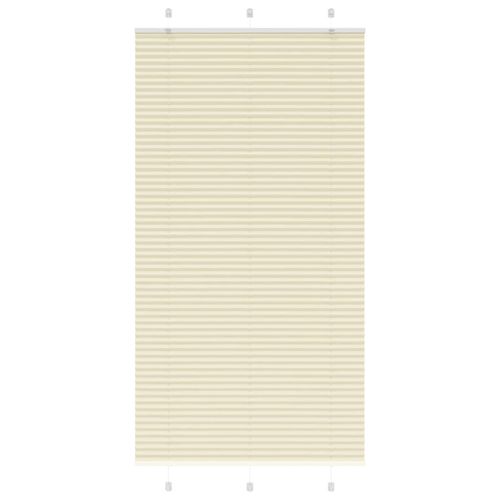 pliszírozott redőny krém 105x200 cm Szövetszélesség 104,4 cm