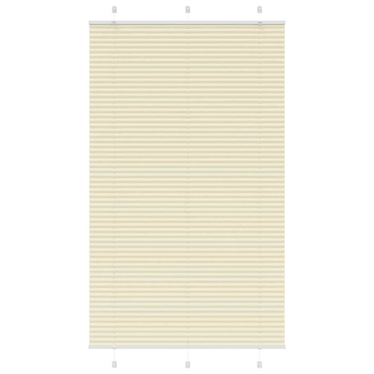 pliszírozott redőny krém 110x200 cm szövetszélesség 109,4 cm