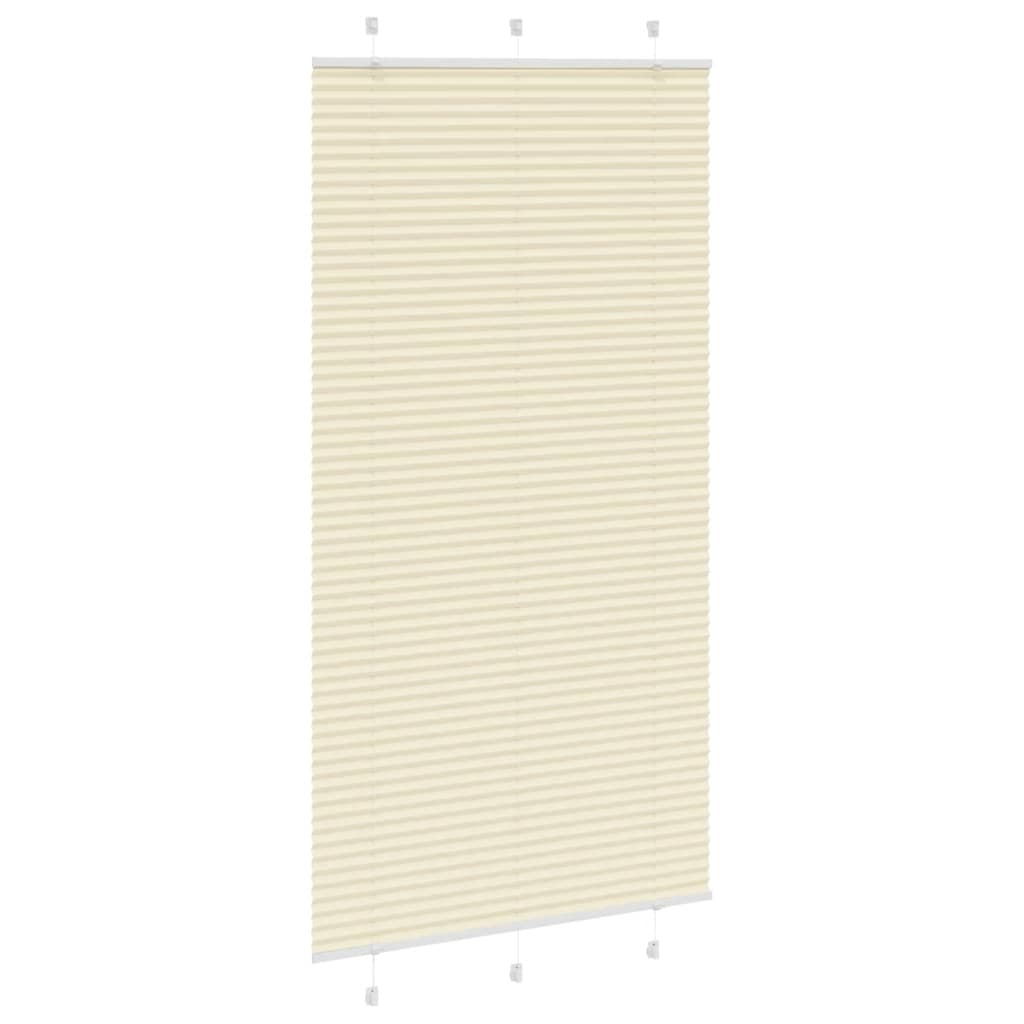 pliszírozott redőny krém 110x200 cm szövetszélesség 109,4 cm
