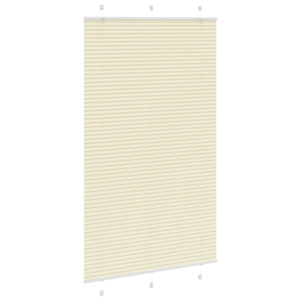 pliszírozott redőny krém 115x200 cm szövetszélesség 114,4 cm