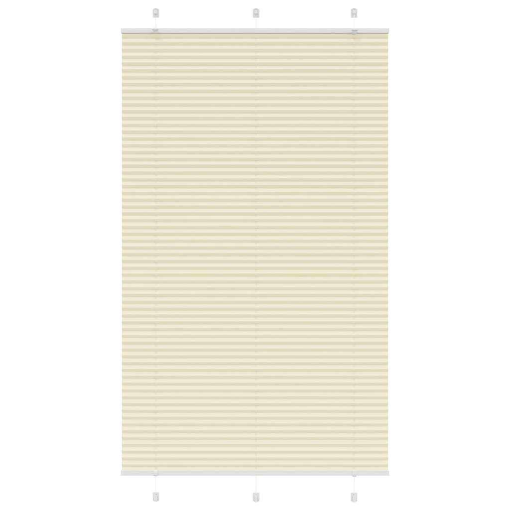 pliszírozott redőny krém 120x200 cm szövetszélesség 119,4 cm
