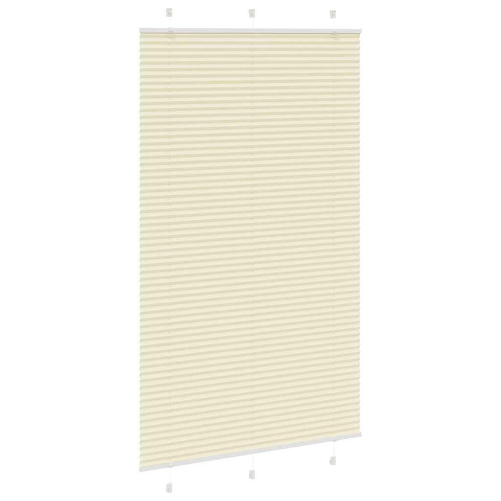pliszírozott redőny krém 120x200 cm szövetszélesség 119,4 cm