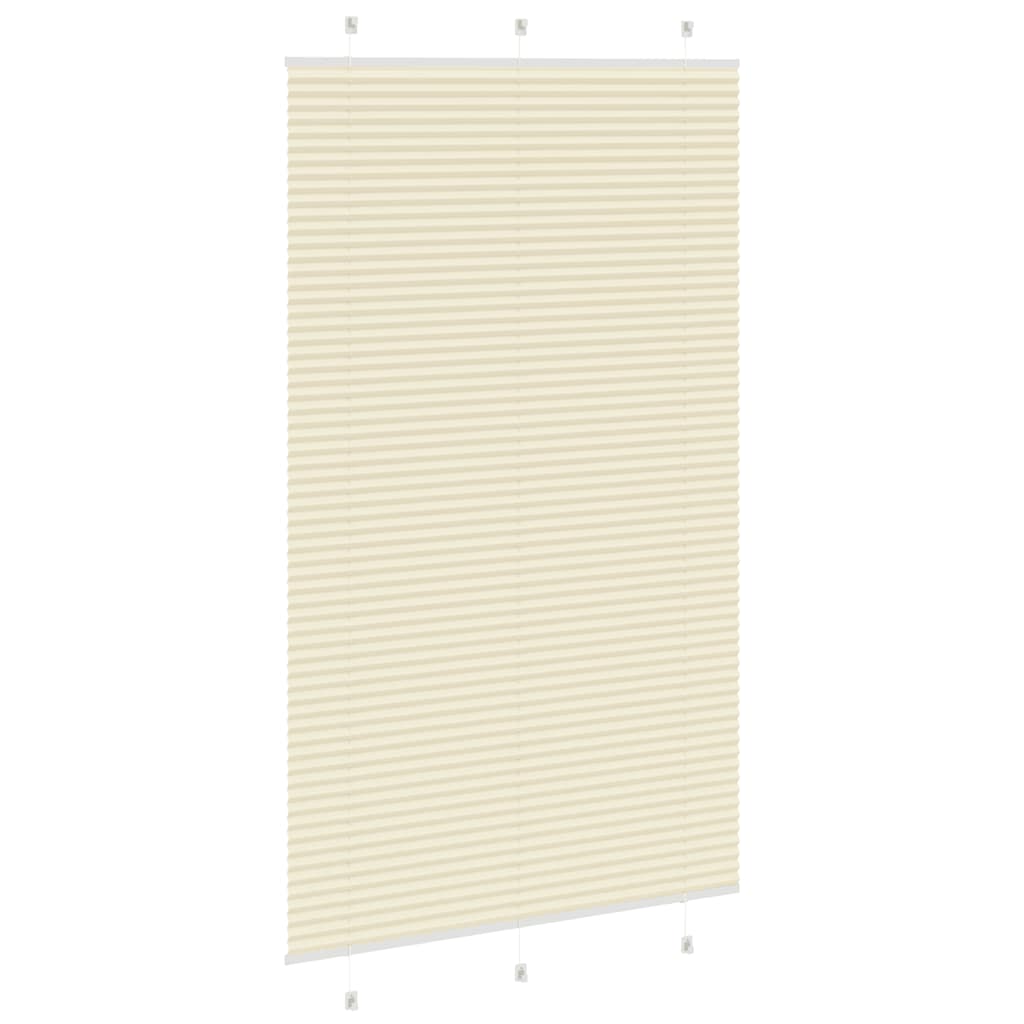 pliszírozott redőny krém 120x200 cm szövetszélesség 119,4 cm