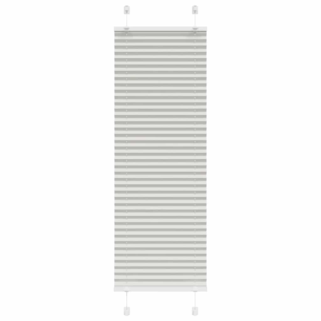 pliszírozott redőny világosszürke 45x100 cm szövetszélesség