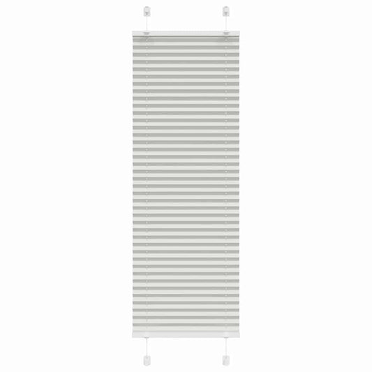 pliszírozott redőny világosszürke 50x100 cm szövetszélesség