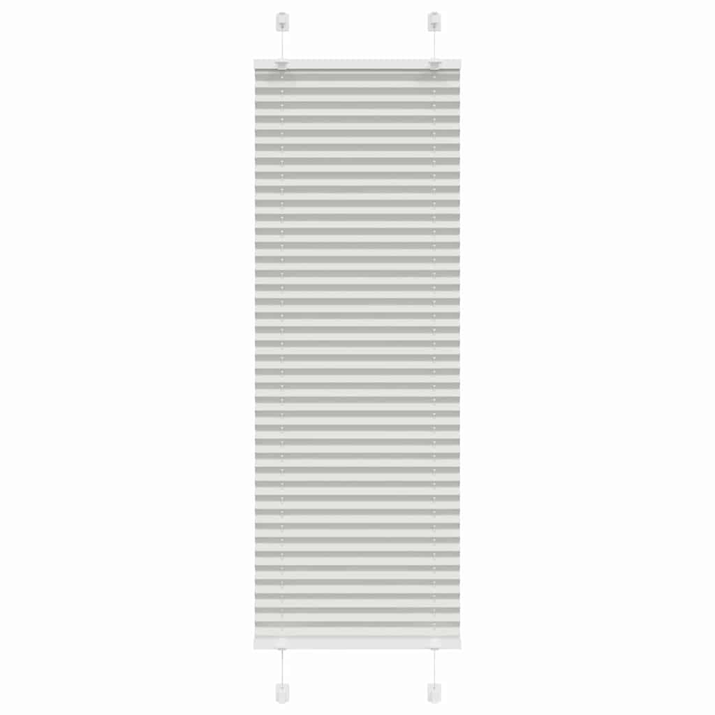 pliszírozott redőny világosszürke 50x100 cm szövetszélesség