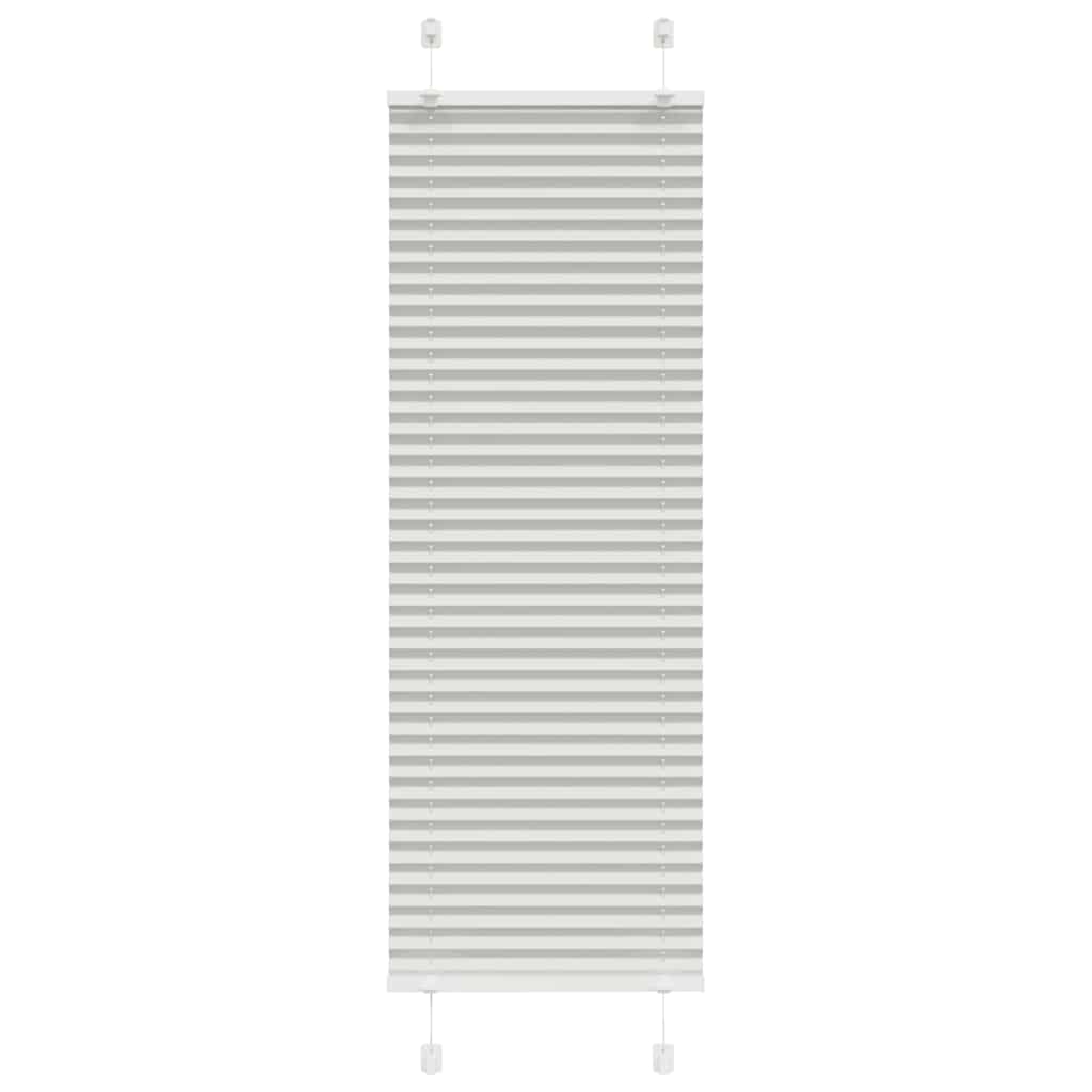 pliszírozott redőny világosszürke 50x150 cm szövetszélesség