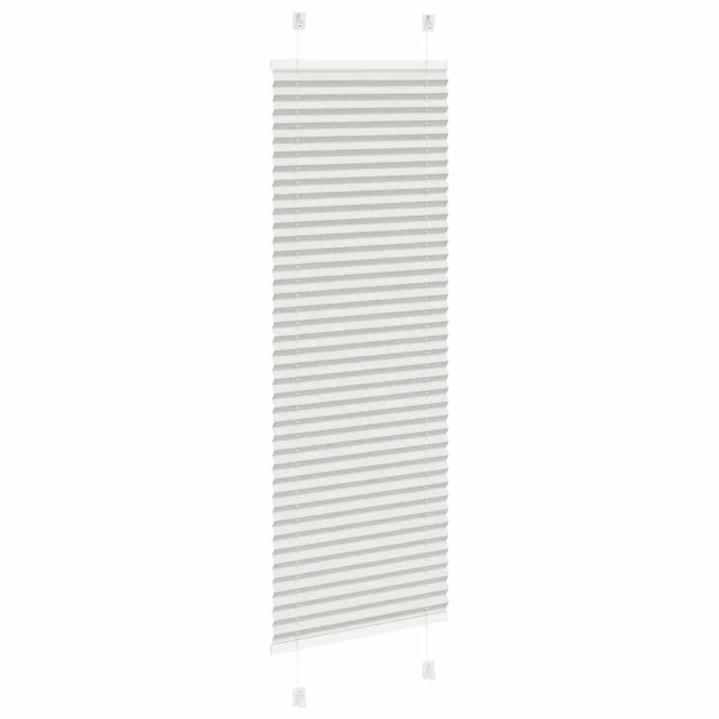 pliszírozott redőny világosszürke 50x150 cm szövetszélesség
