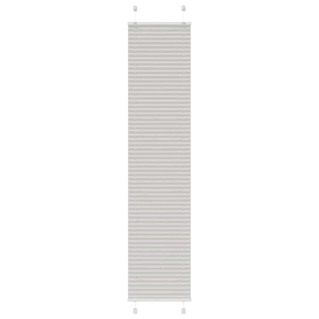 pliszírozott redőny világosszürke 50x200 cm szövetszélesség