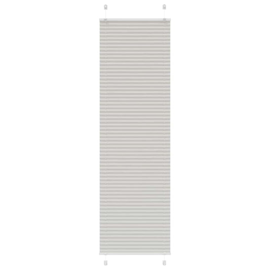 pliszírozott redőny világosszürke 60x200 cm szövetszélesség