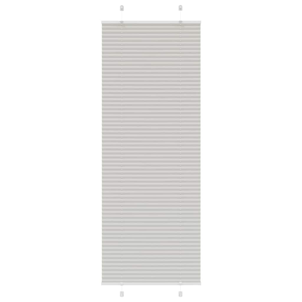 pliszírozott redőny világosszürke 70x200 cm szövetszélesség