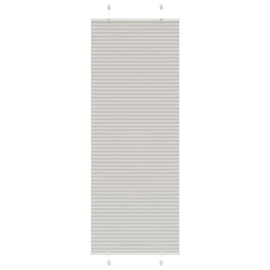 pliszírozott redőny világosszürke 75x200 cm szövetszélesség