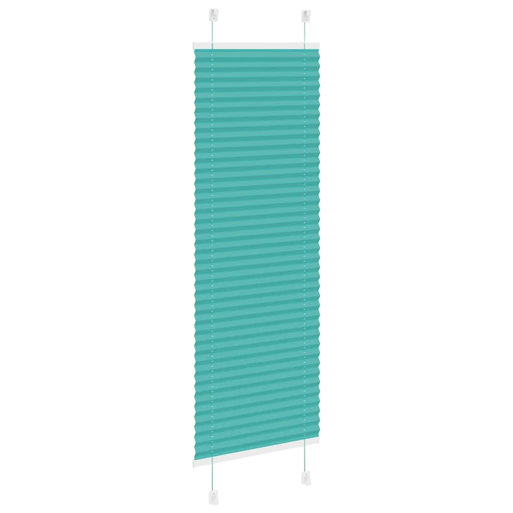 pliszírozott redőny Benzinzöld 50x100 cm szövetszélesség
