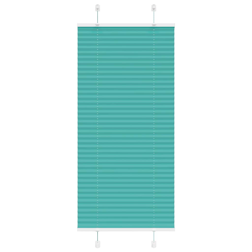 pliszírozott redőny Benzinzöld 65x100 cm szövetszélesség
