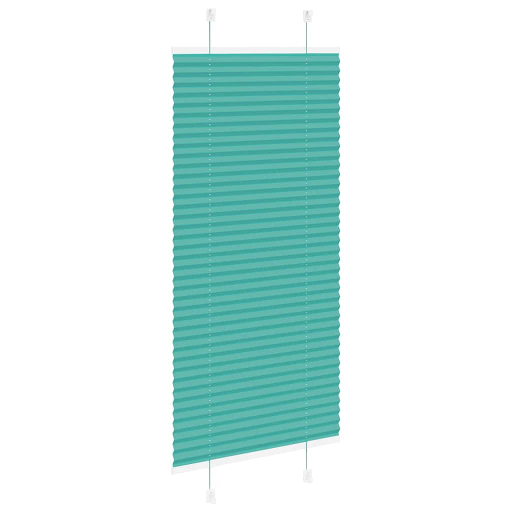 pliszírozott redőny Benzinzöld 65x100 cm szövetszélesség
