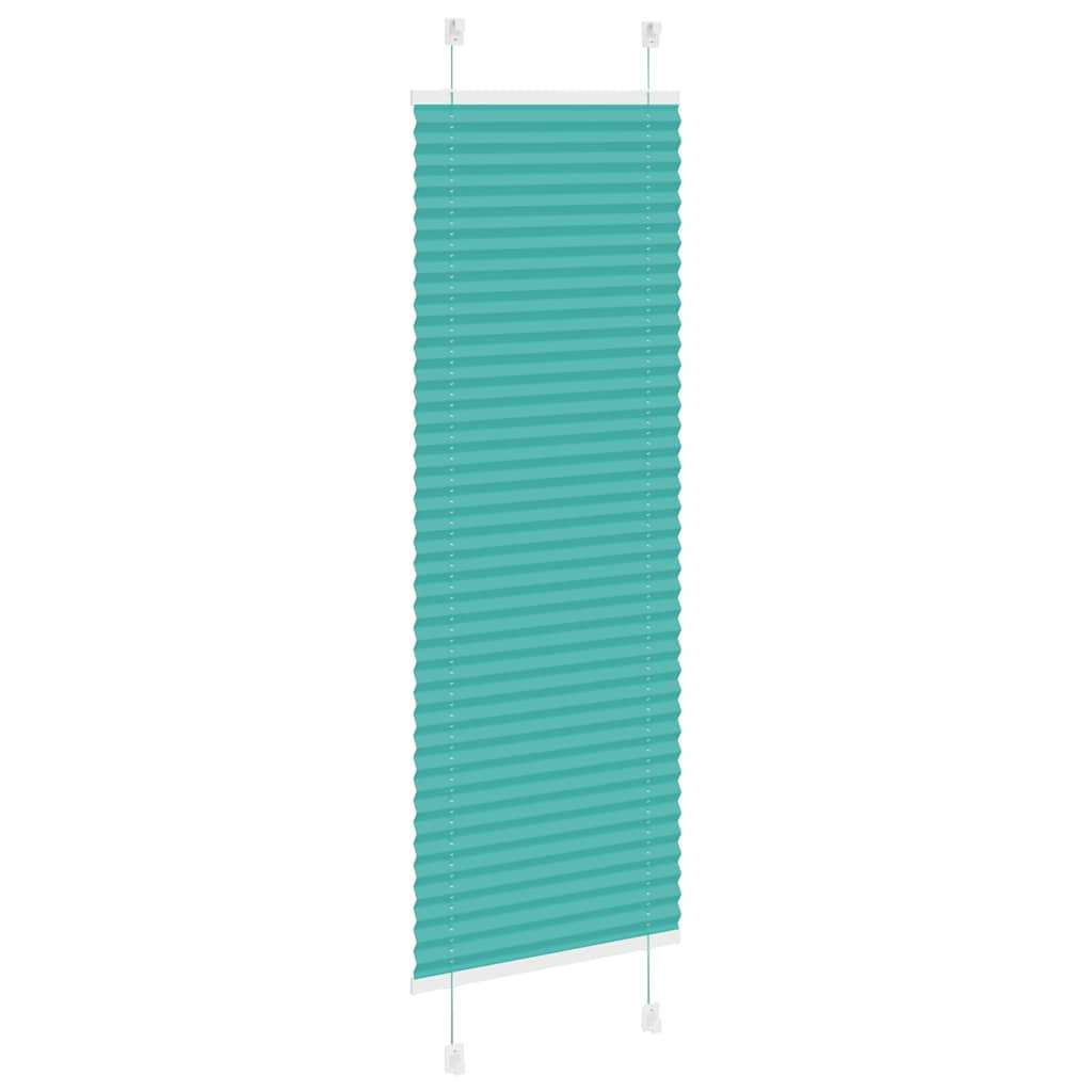 pliszírozott redőny Benzinzöld 45x150 cm szövetszélesség