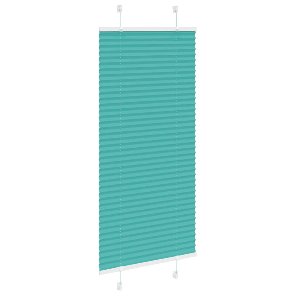 pliszírozott redőny Benzinzöld 60x150 cm szövetszélesség