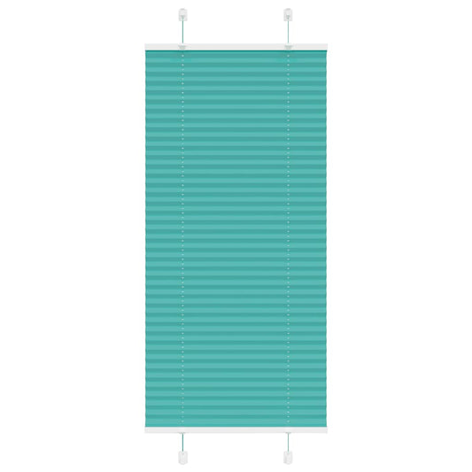 pliszírozott redőny Benzinzöld 65x150 cm szövetszélesség