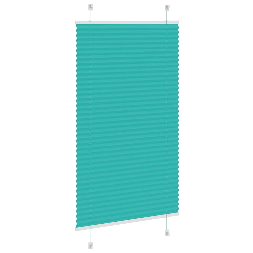 pliszírozott redőny Benzinzöld 80x150 cm szövetszélesség