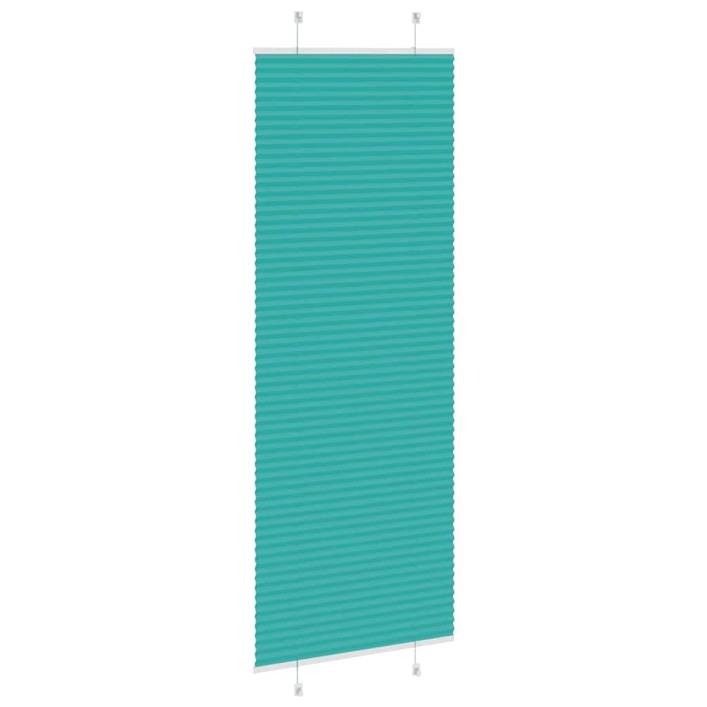 pliszírozott redőny Benzinzöld 70x200 cm szövetszélesség