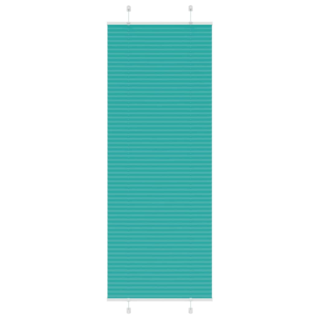 pliszírozott redőny Benzinzöld 75x200 cm szövetszélesség