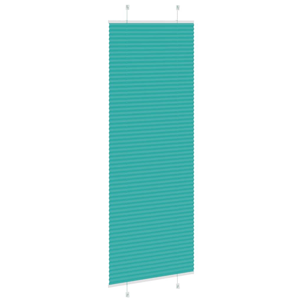 pliszírozott redőny Benzinzöld 75x200 cm szövetszélesség
